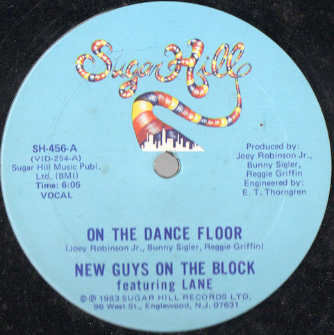 New Guys On The Block : On The Dance Floor (12", Single)