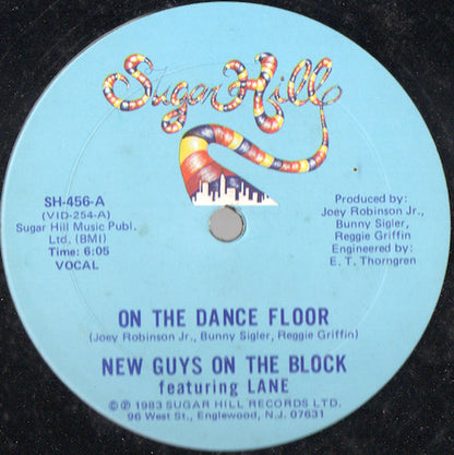 New Guys On The Block : On The Dance Floor (12", Single)