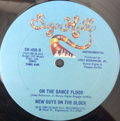 New Guys On The Block : On The Dance Floor (12", Single)