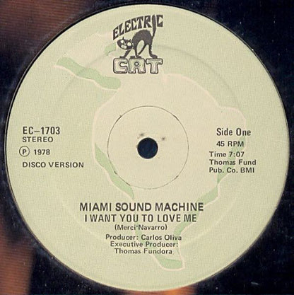 Miami Sound Machine : I Want You To Love Me (12")