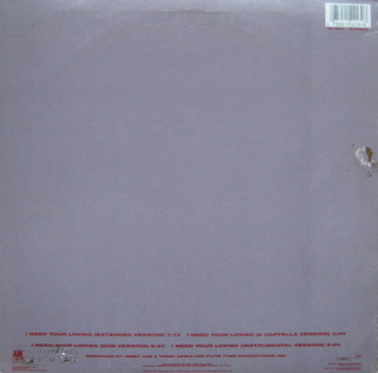 The Human League : I Need Your Loving (12", Single, Promo, Mid)