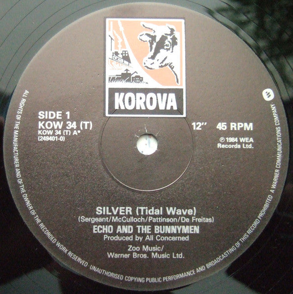 Echo & The Bunnymen : Silver (Tidal Wave) (12")