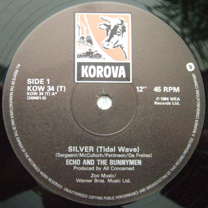 Echo & The Bunnymen : Silver (Tidal Wave) (12")