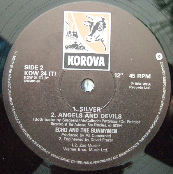 Echo & The Bunnymen : Silver (Tidal Wave) (12")