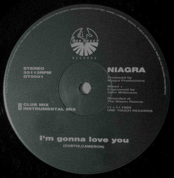 Niagra (3) : I'm Gonna Love You (12")