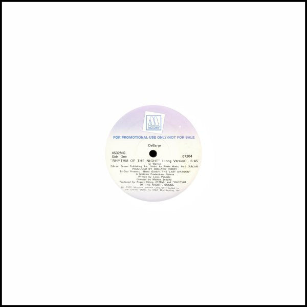 DeBarge : Rhythm Of The Night (12", Promo)