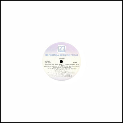 DeBarge : Rhythm Of The Night (12", Promo)