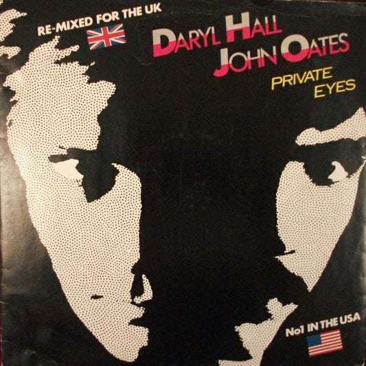 Daryl Hall John Oates* : Private Eyes (12", Single)
