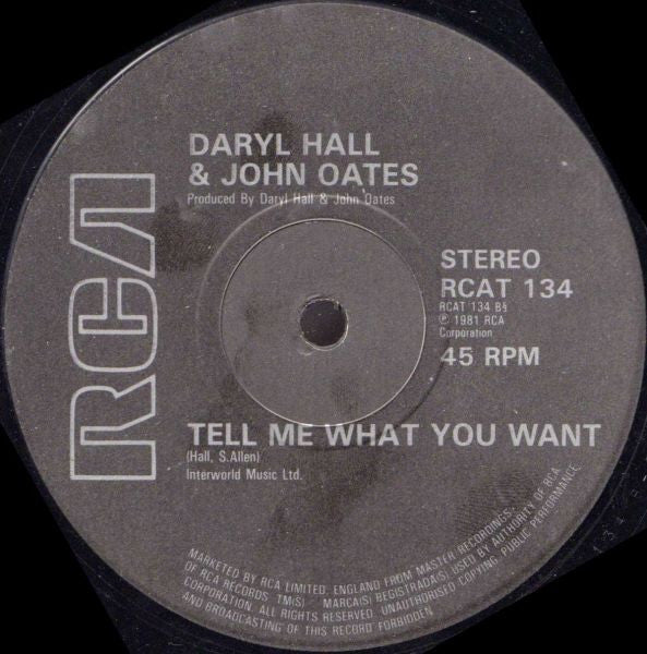 Daryl Hall John Oates* : Private Eyes (12", Single)