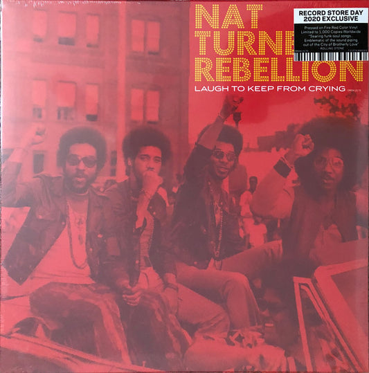 Nat Turner Rebellion : Laugh To Keep From Crying (LP, Album, RSD, Comp, Ltd, RE, Red)
