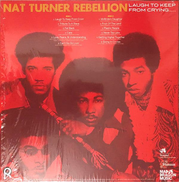 Nat Turner Rebellion : Laugh To Keep From Crying (LP, Album, RSD, Comp, Ltd, RE, Red)