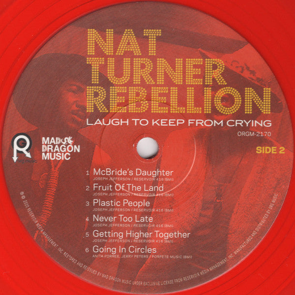 Nat Turner Rebellion : Laugh To Keep From Crying (LP, Album, RSD, Comp, Ltd, RE, Red)
