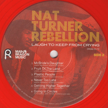 Nat Turner Rebellion : Laugh To Keep From Crying (LP, Album, RSD, Comp, Ltd, RE, Red)