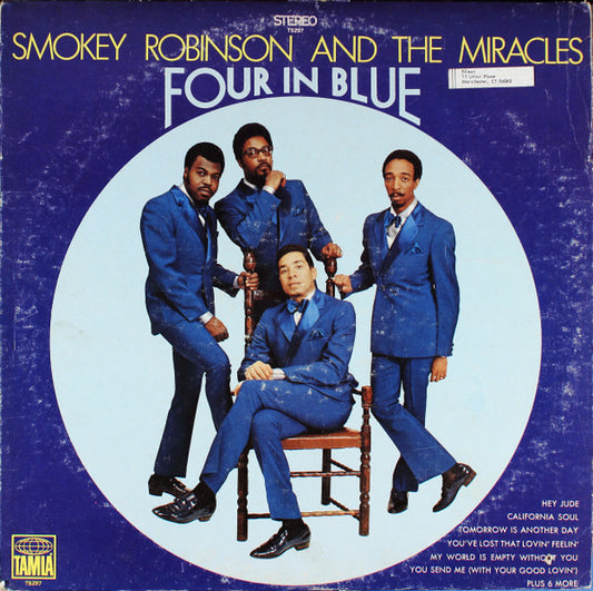 The Miracles : Four In Blue (LP, Album, Ind)