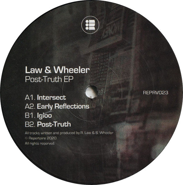 Law* & Wheeler (8) : Post-Truth EP (12", EP)