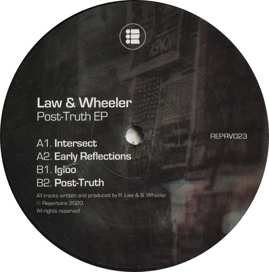 Law* & Wheeler (8) : Post-Truth EP (12", EP)