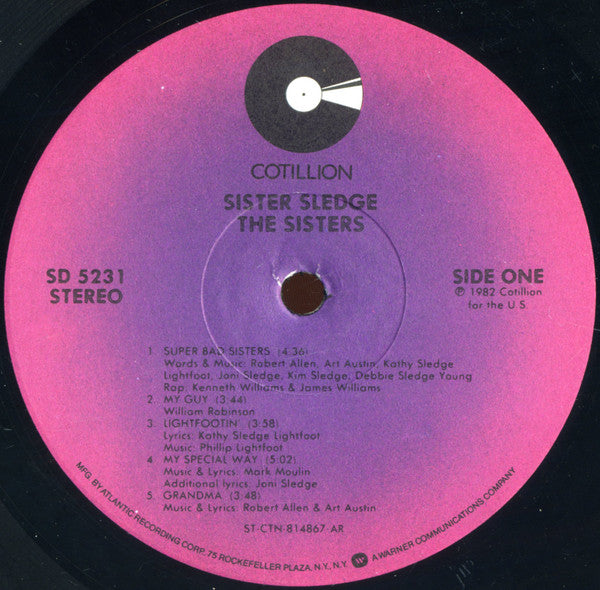 Sister Sledge : The Sisters (LP, Album, All)
