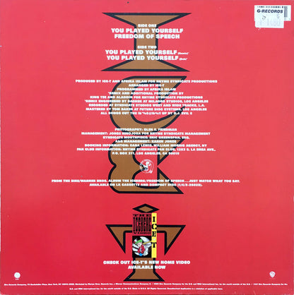 Ice-T : You Played Yourself (12", Maxi)