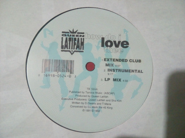 Queen Latifah : How Do I Love Thee (12")