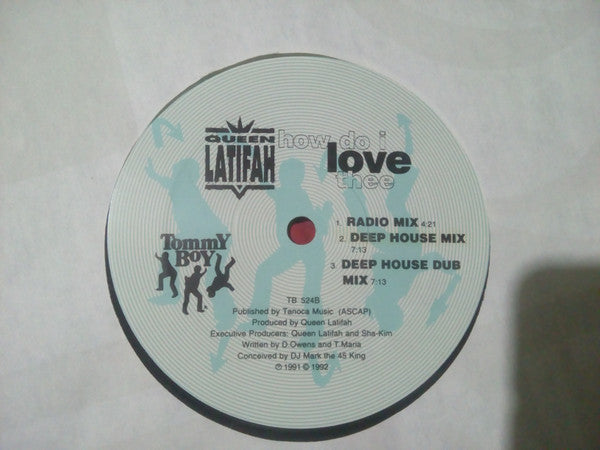 Queen Latifah : How Do I Love Thee (12")