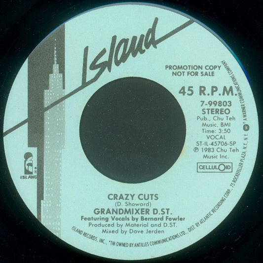 D.St. : Crazy Cuts (7", Single, Promo)