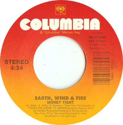 Earth, Wind & Fire : Thinking Of You (7", Styrene)