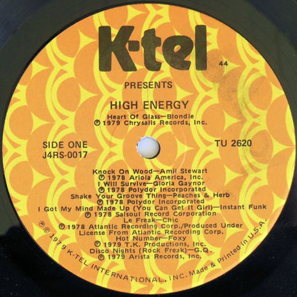 Various : High Energy (LP, Comp, Ind)