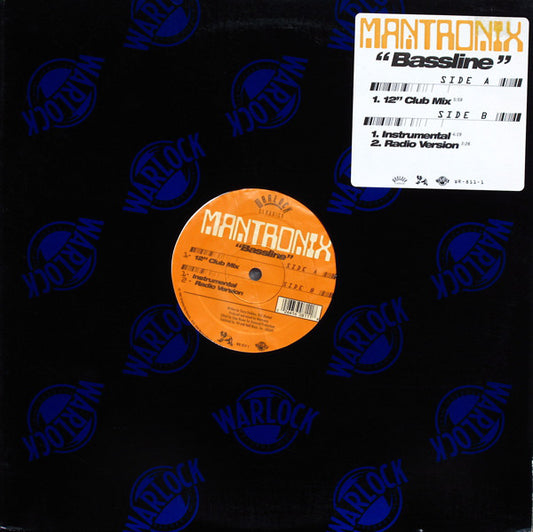 Mantronix : Bassline (12", RE, Blu)