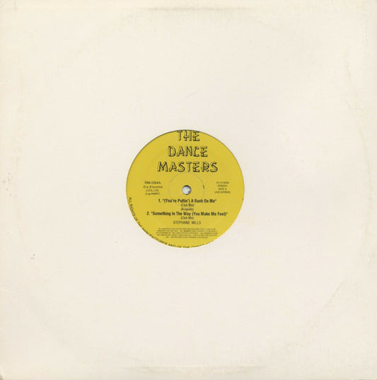 Stephanie Mills / The Jones Girls : (You're Puttin') A Rush On Me / Something In The Way (You Make Me Feel) / You're Gonna Make Me Love Somebody Else (12", Unofficial)