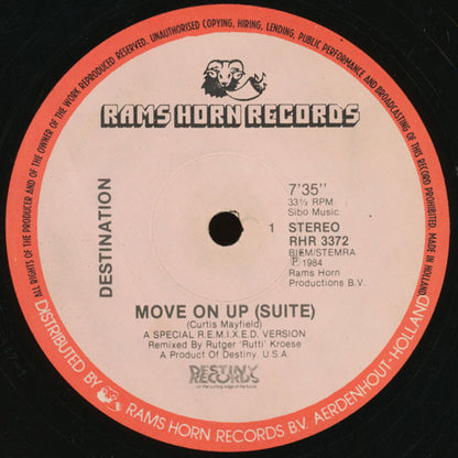 Destination (2) : Move On Up (Suite) (12")