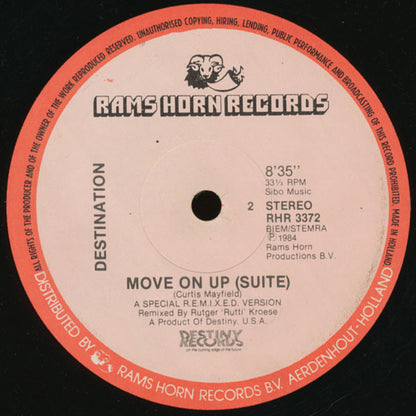 Destination (2) : Move On Up (Suite) (12")