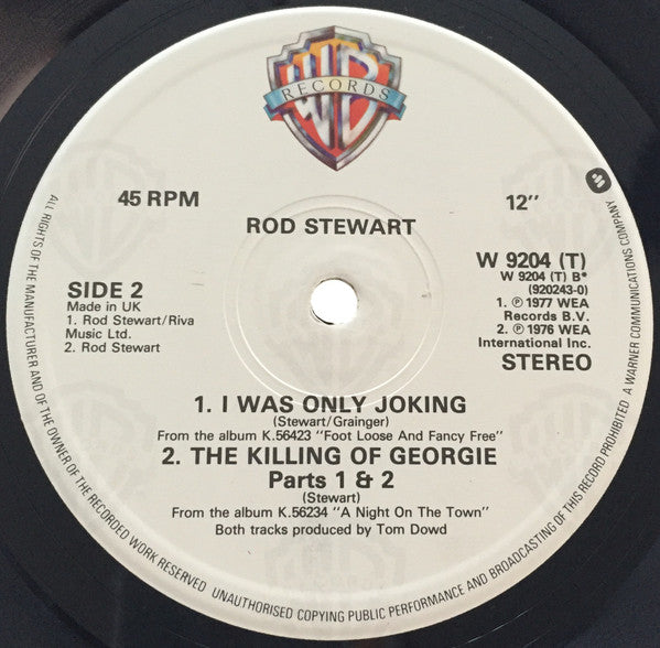Rod Stewart : Some Guys Have All The Luck (12")