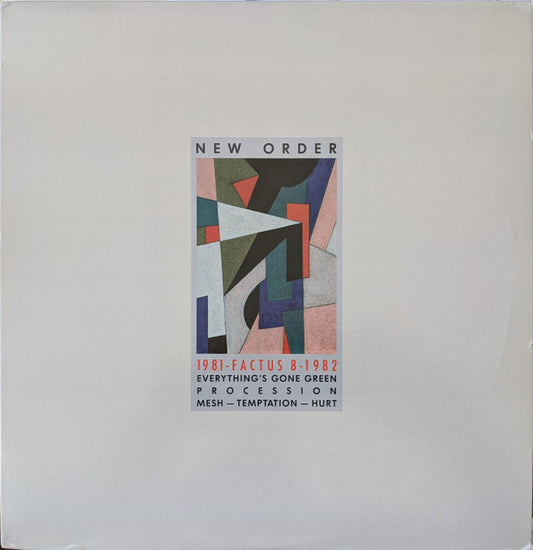 New Order : 1981-1982 (12", Comp)