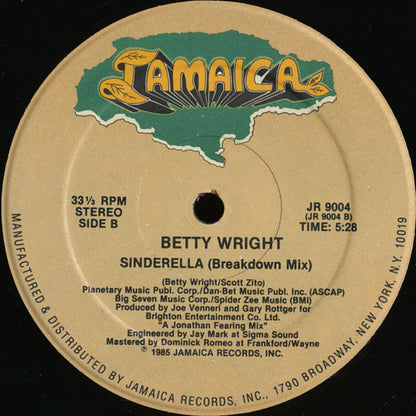 Betty Wright : Sinderella (12")