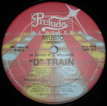 "D" Train* : Music (12")