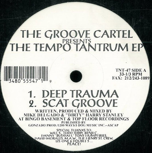 The Groove Cartel : The Tempo Tantrum EP (12", EP)