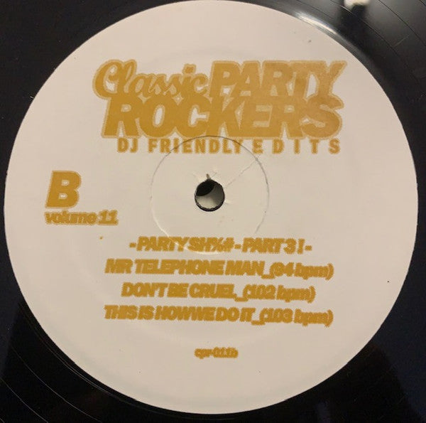 Various : Classic Party Rockers Vol. 11 (12")