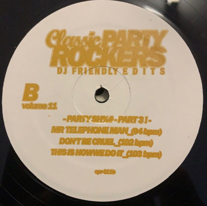 Various : Classic Party Rockers Vol. 11 (12")