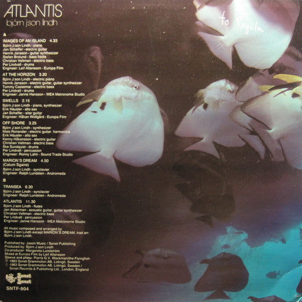 Björn J:Son Lindh : Atlantis (LP, Album)