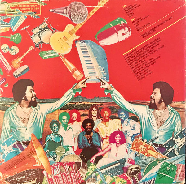 George Duke : Follow The Rainbow (LP, Album, Promo, Pit)