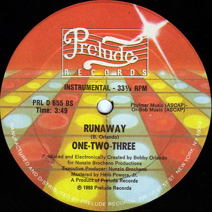 One-Two-Three : Runaway (12")