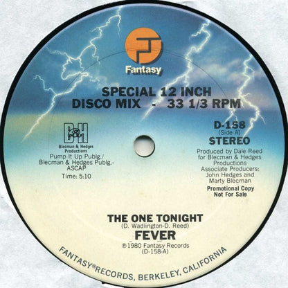 Fever (3) : The One Tonight / Dreams And Desire (12", Promo)