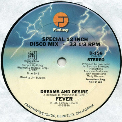 Fever (3) : The One Tonight / Dreams And Desire (12", Promo)