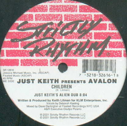 Keith Litman Presents Avalon (13) : Children (12")