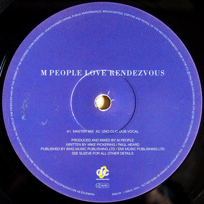 M People : Love Rendezvous (12")