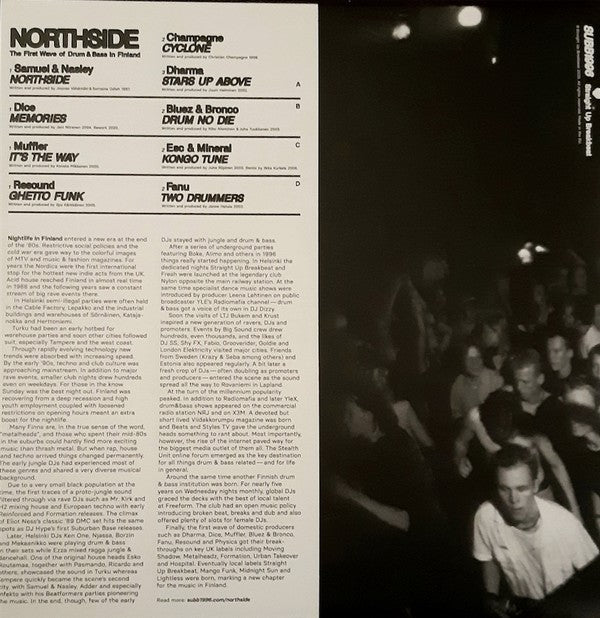 Various : Northside (The First Wave Of Drum & Bass In Finland) (2x12", Ltd)