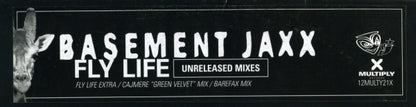 Basement Jaxx : Fly Life (Unreleased Mixes) (12", Single)
