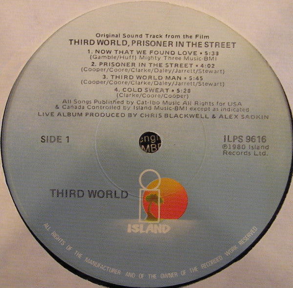 Third World : Prisoner In The Street (LP, Album)