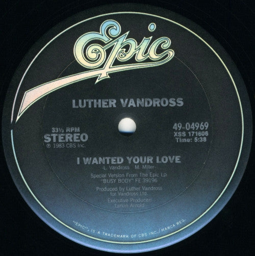 Luther Vandross : Superstar / Until You Come Back To Me (That's What I'm Gonna Do) (12")