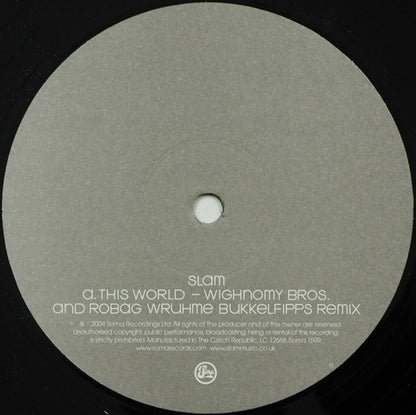 Slam : This World (Remixes) (12", RP, Gen)